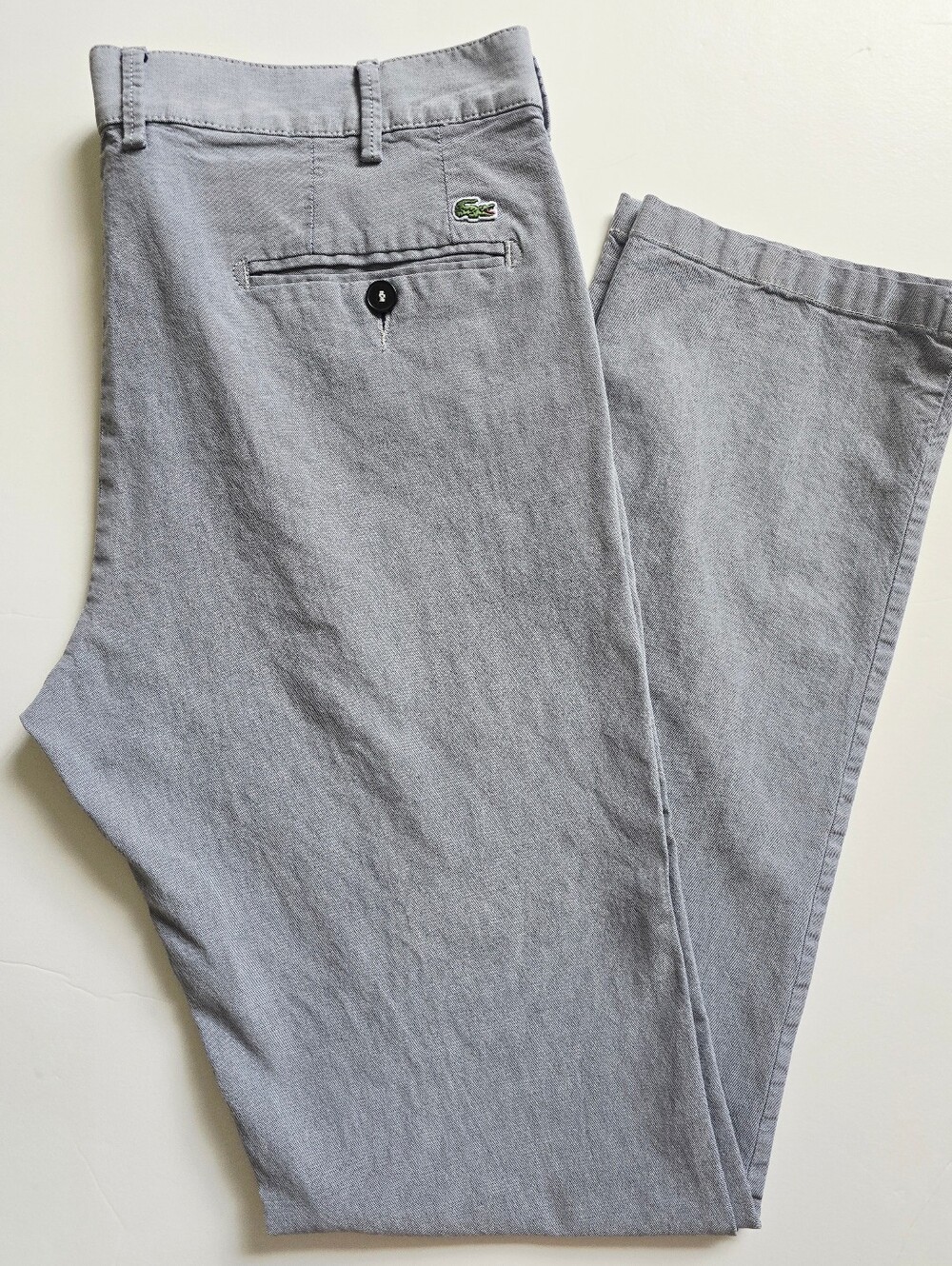 Men's Light Gray Casual Pants Size 44